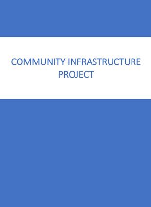 Community Infrastructure Project