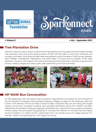 Sparkonnect Bulletin Jul-Sep 2021